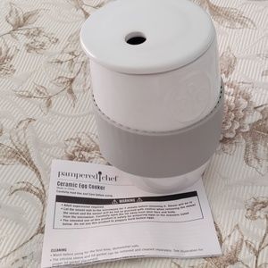 Pampered Chef Microwave ceramic egg cooker
